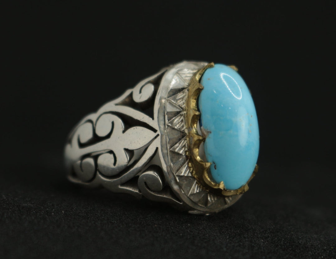 Neyshabur Turquoise Ring