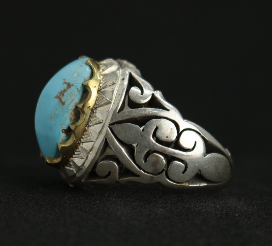 Neyshabur Turquoise Ring