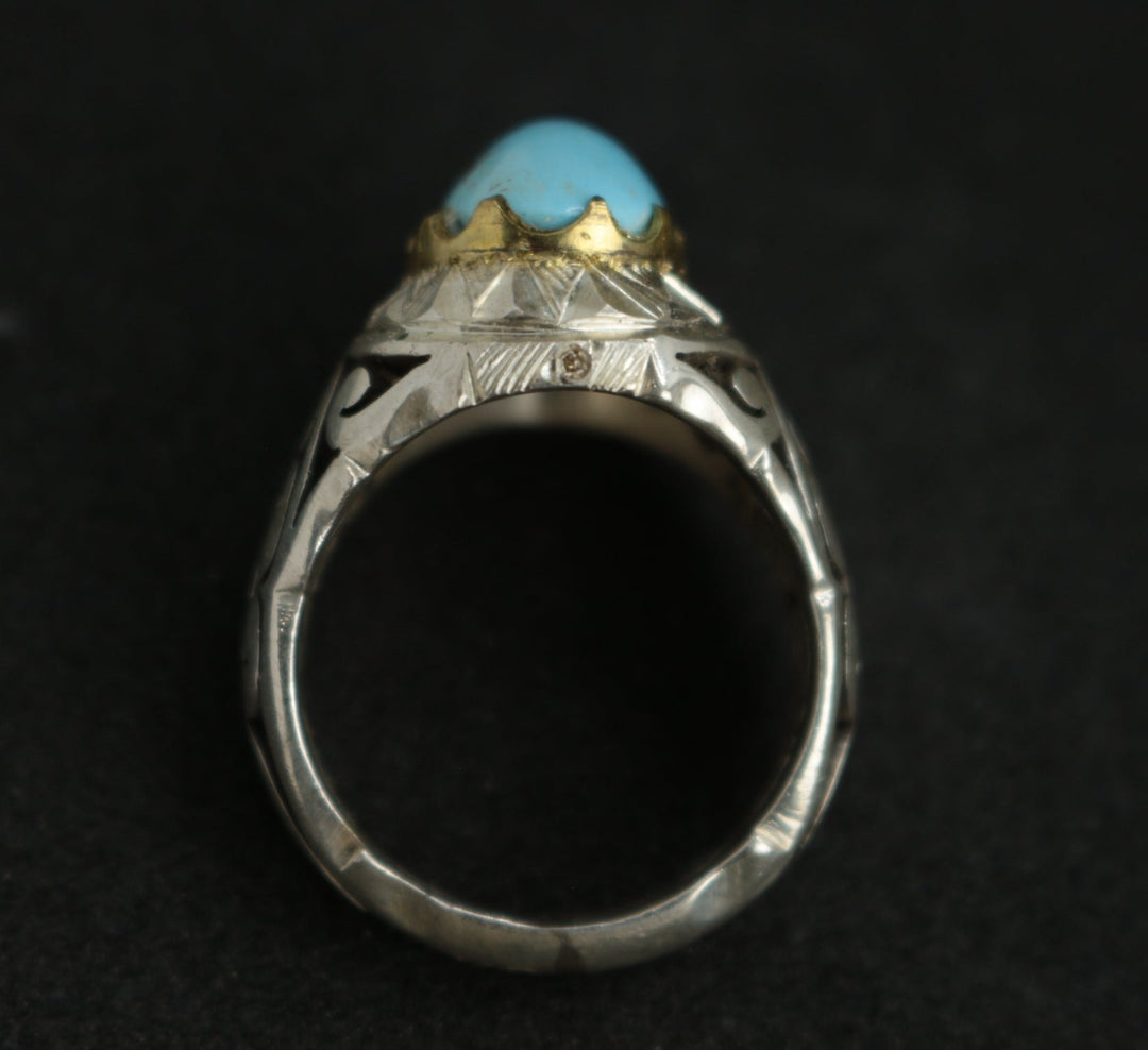Neyshabur Turquoise Ring