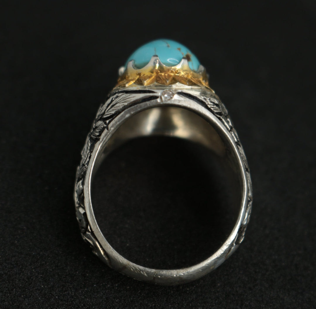 Neyshabur Turquoise Ring