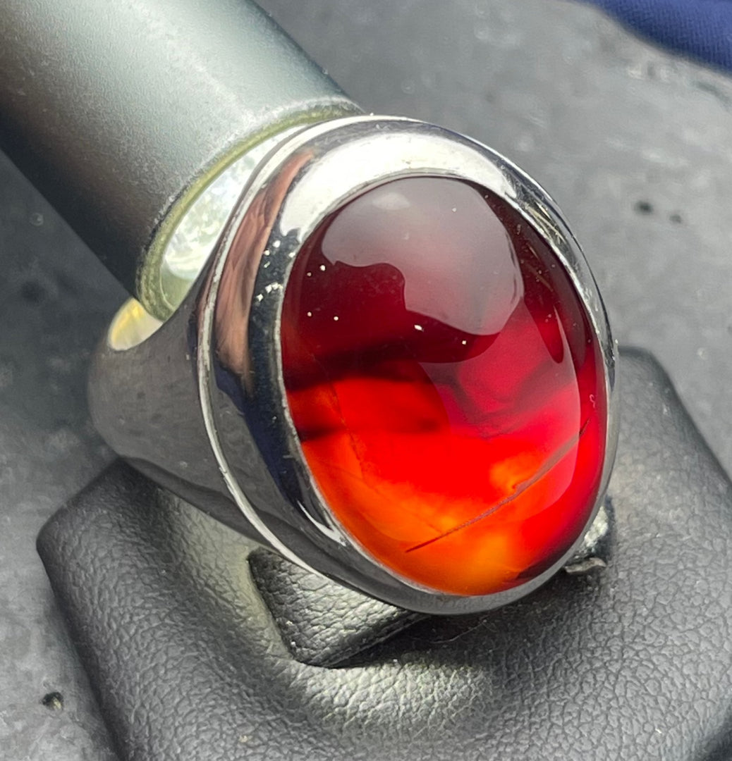 Cherry Red Yemeni Agate