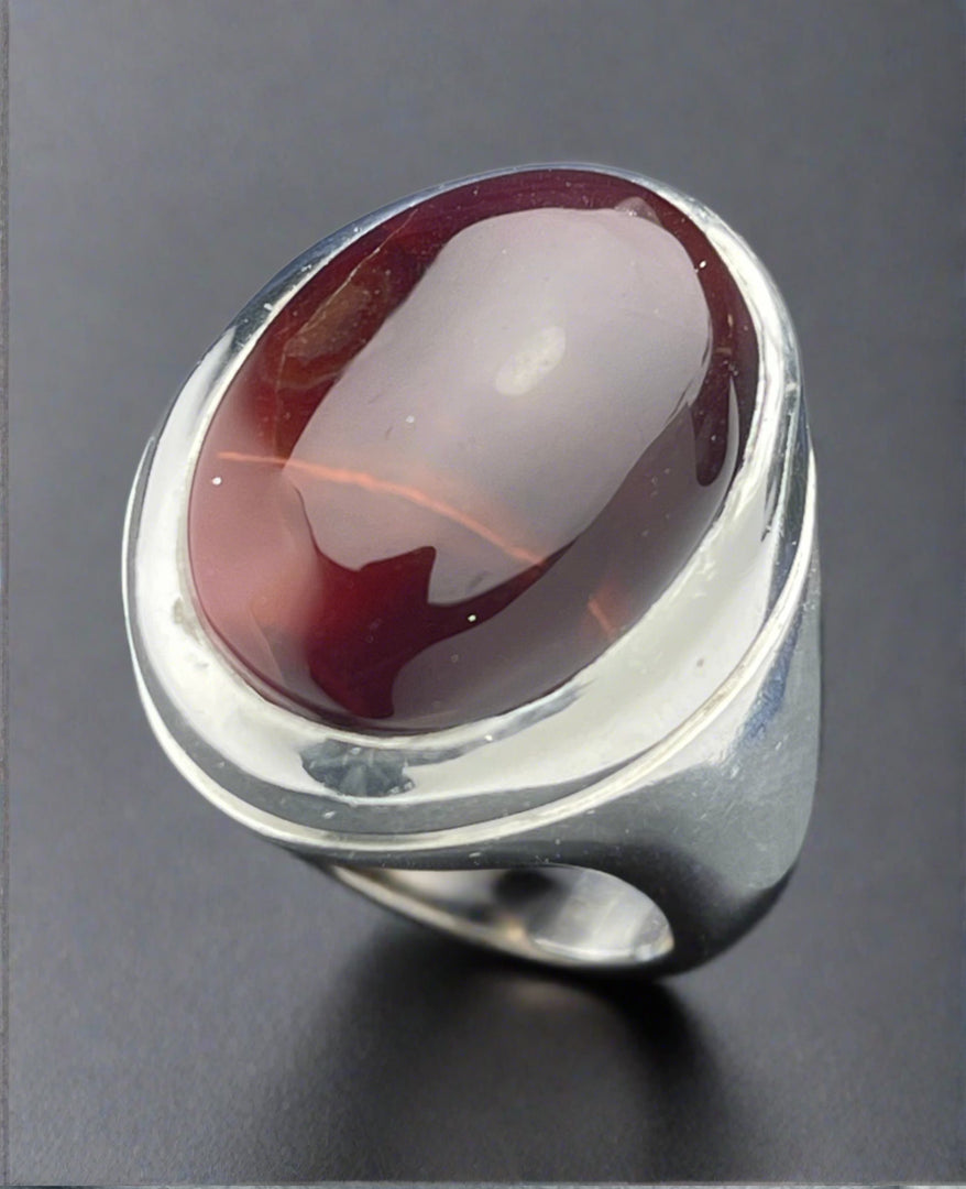 Cherry Red Yemeni Agate
