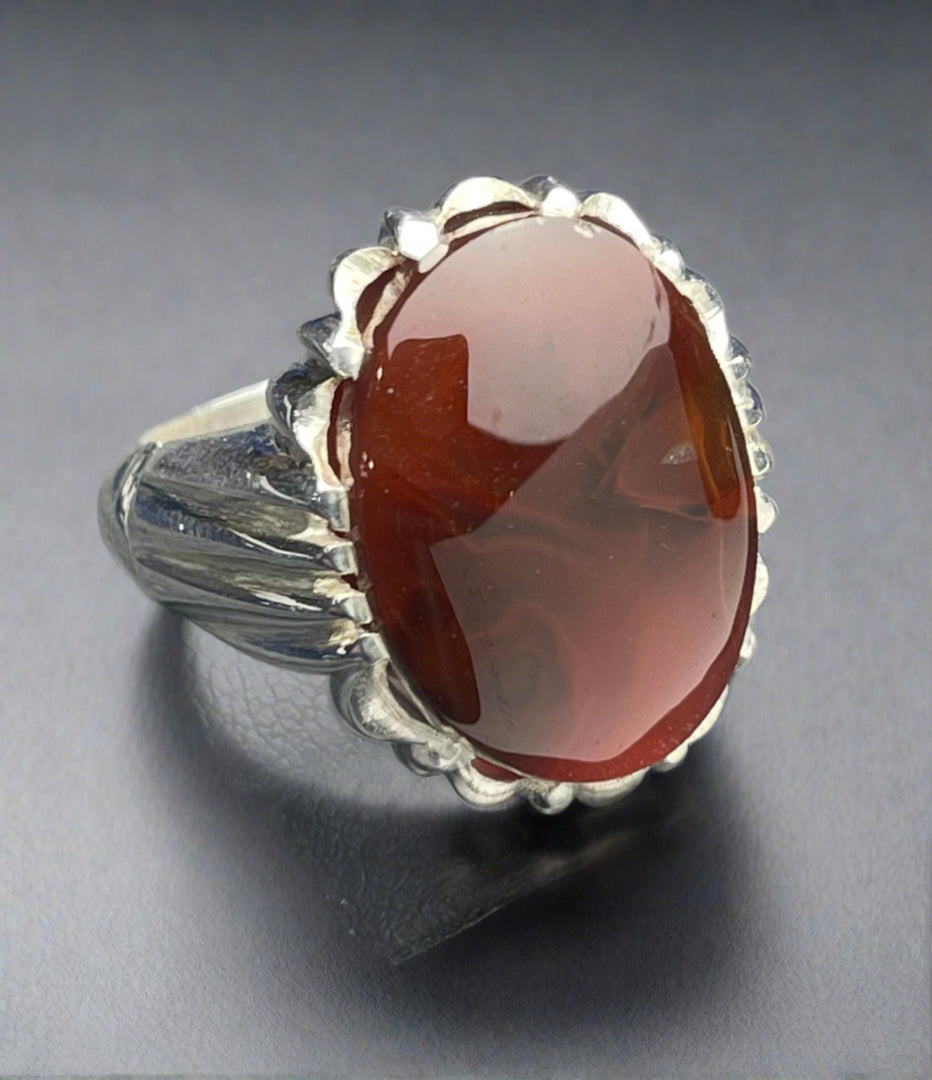 Cherry Red Yemeni Agate