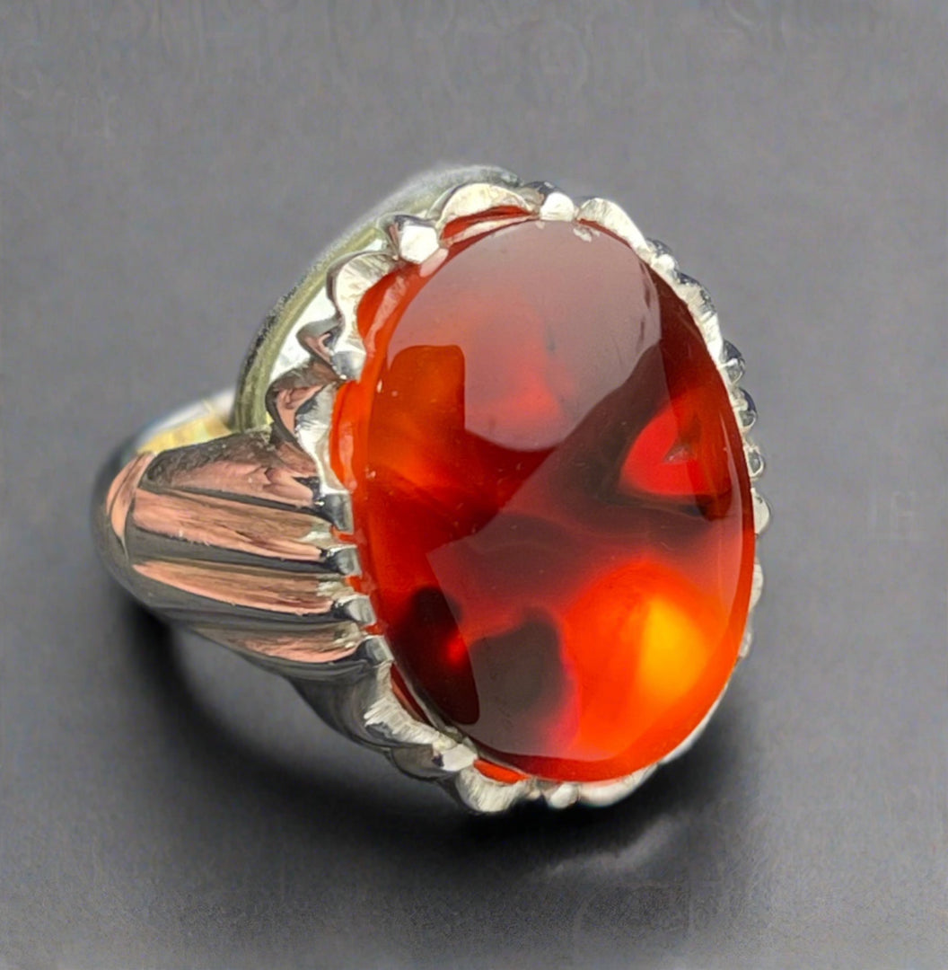 Cherry Red Yemeni Agate
