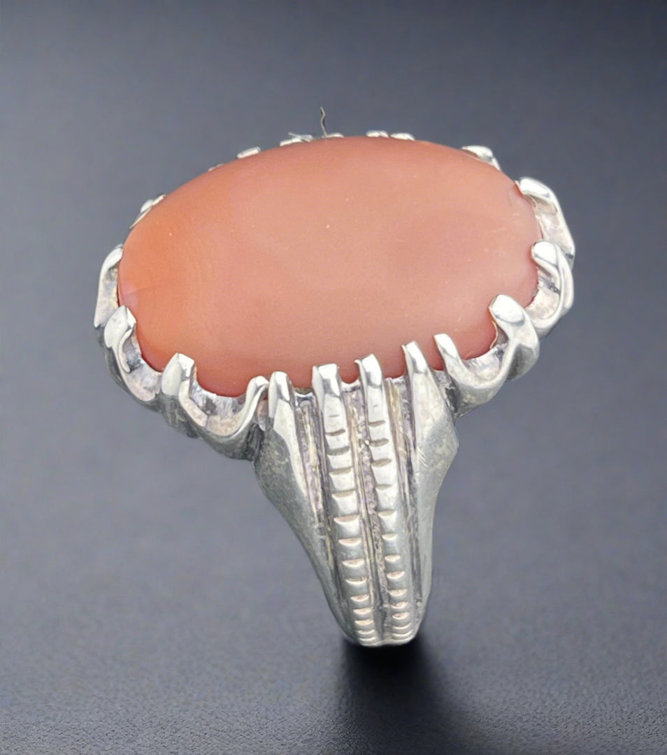Yemeni Agate Ring