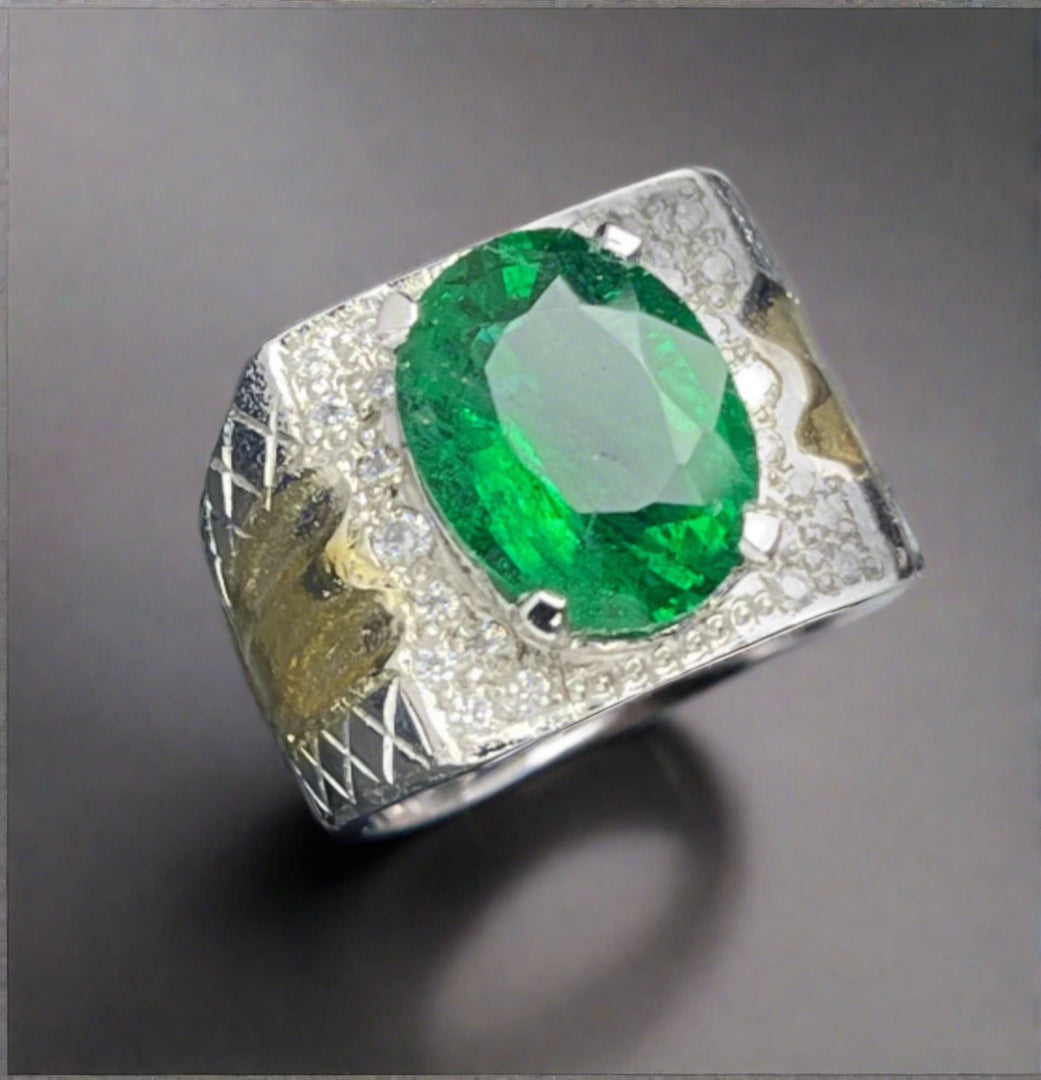 Brazilian Emerald Ring