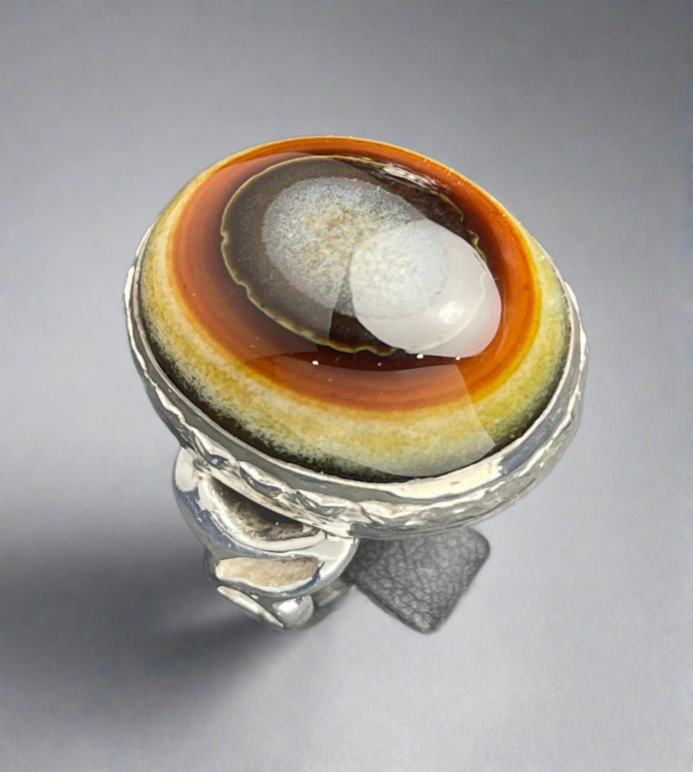 Indian Agate Ring