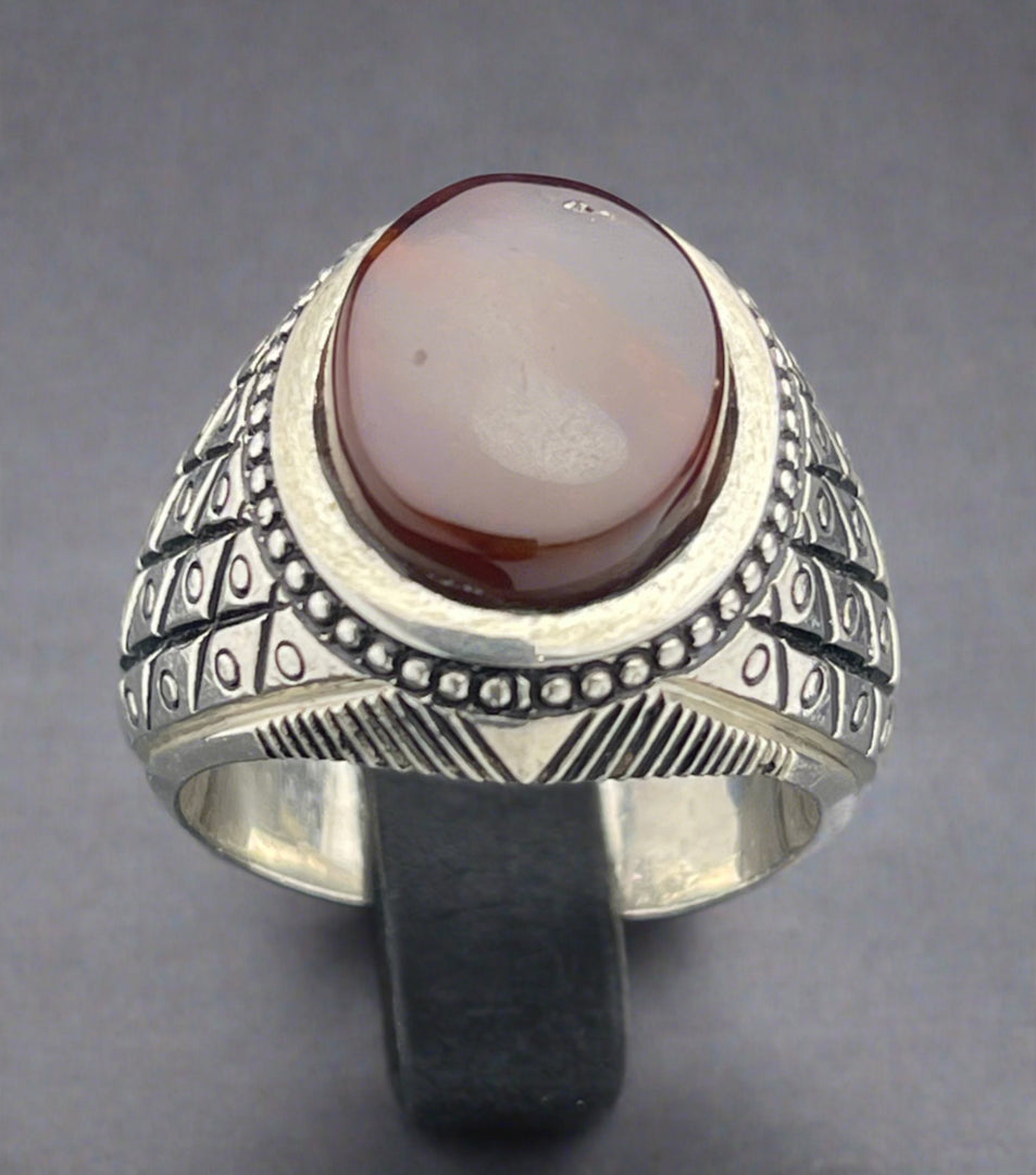 Cherry Red Yemeni Agate