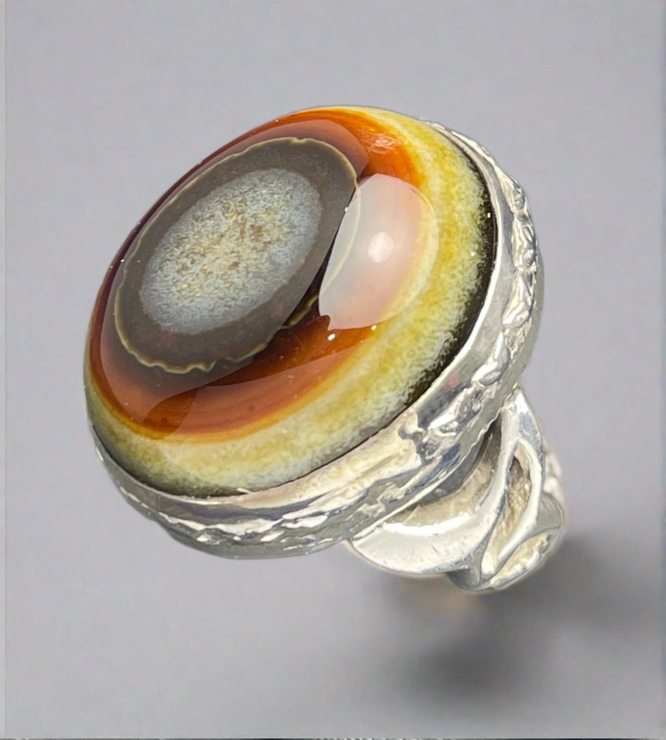Indian Agate Ring