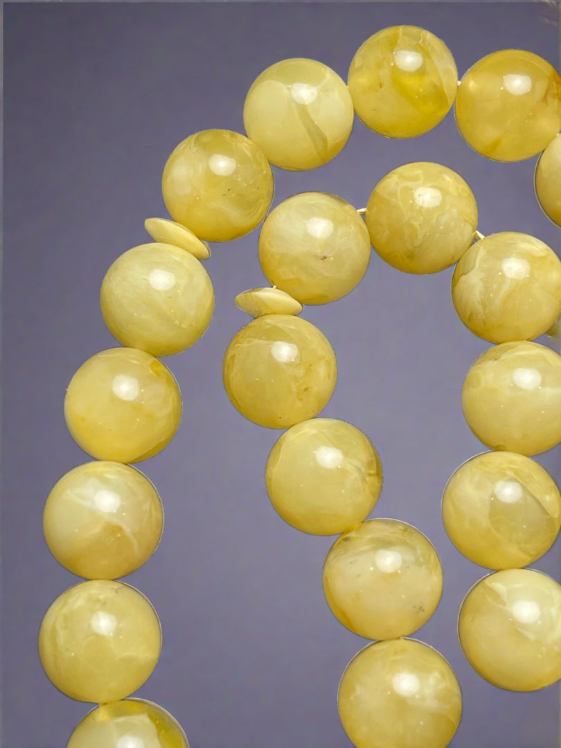 Polish amber Prayer Beads