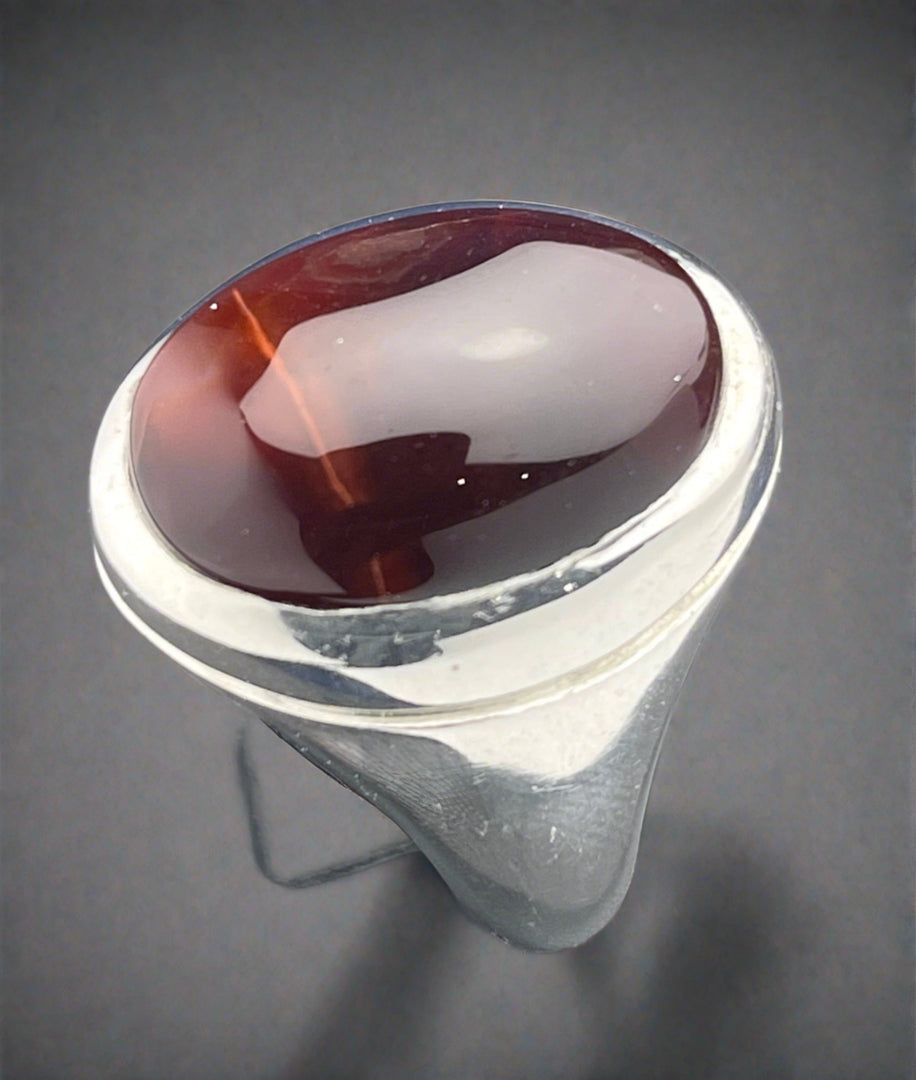 Cherry Red Yemeni Agate