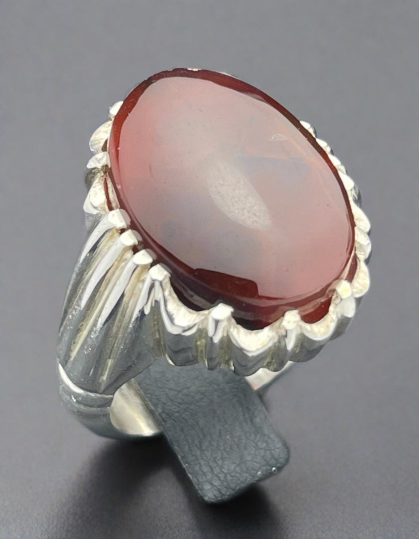 Cherry Red Yemeni Agate