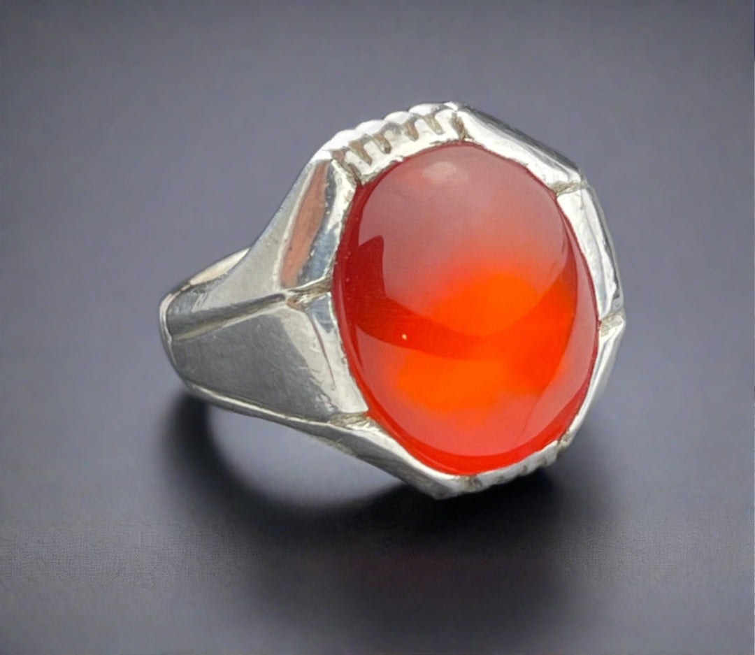 Red Yemeni Agate