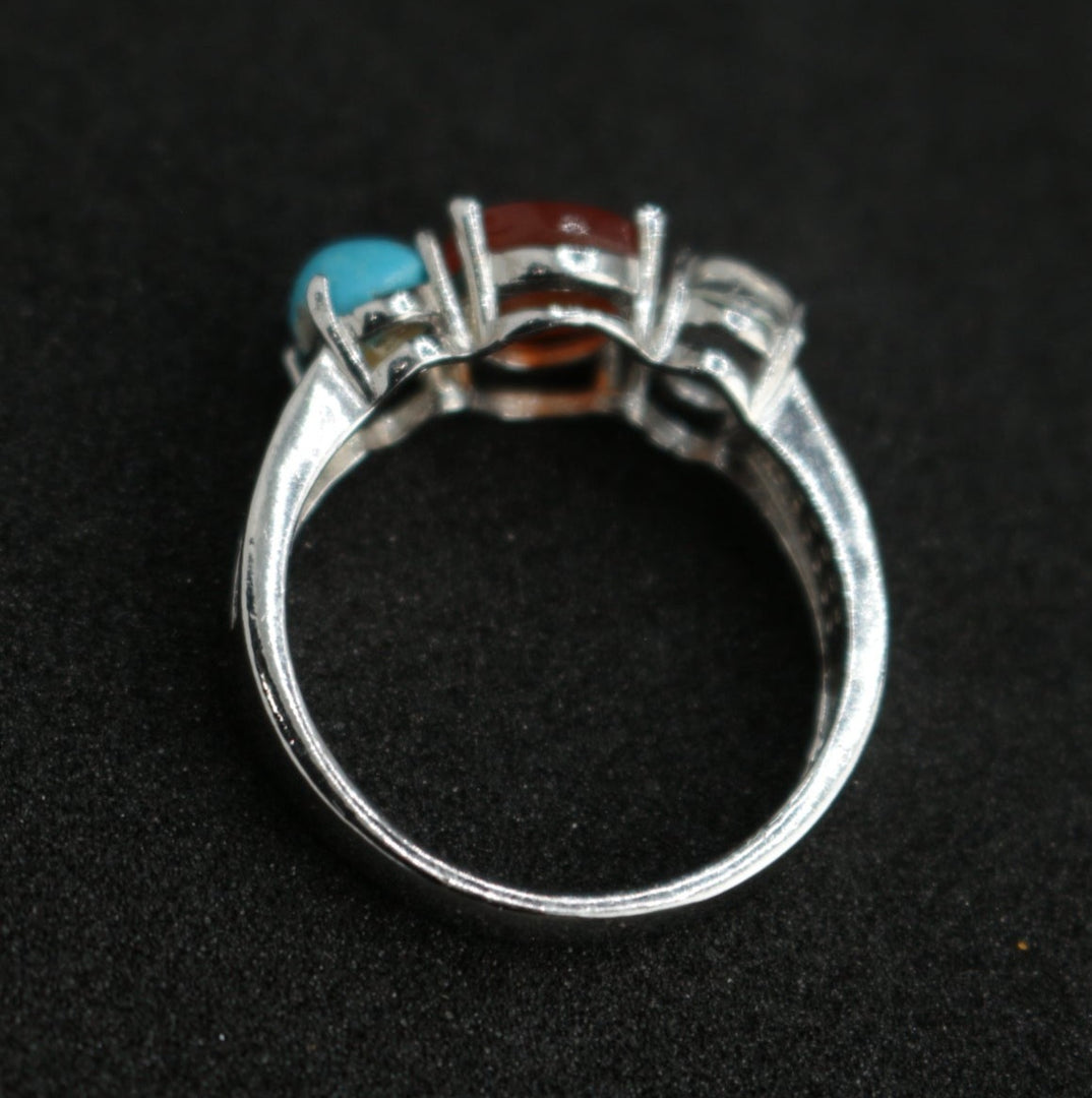 Women's Tri-Stone Ring