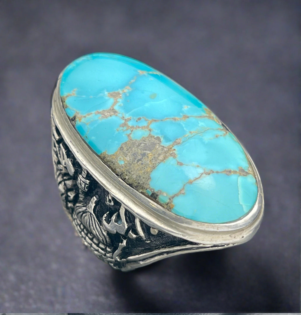 Neyshabur Turquoise Ring