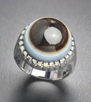 African Agate Ring