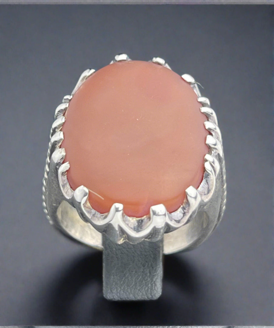 Yemeni Agate Ring