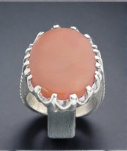 Yemeni Agate Ring