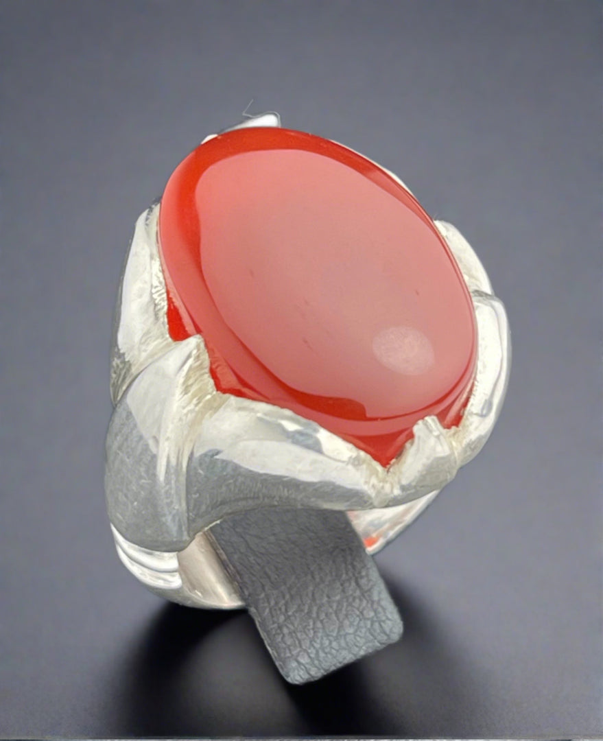 Red Yemeni Agate