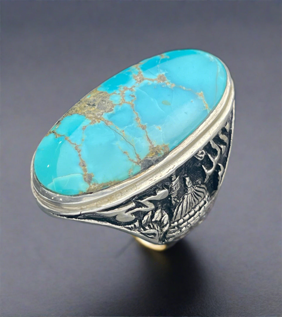 Neyshabur Turquoise Ring