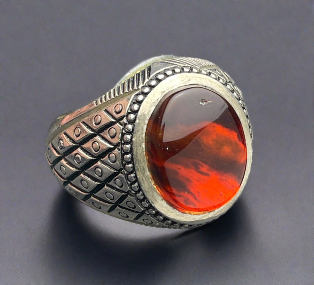 Cherry Red Yemeni Agate