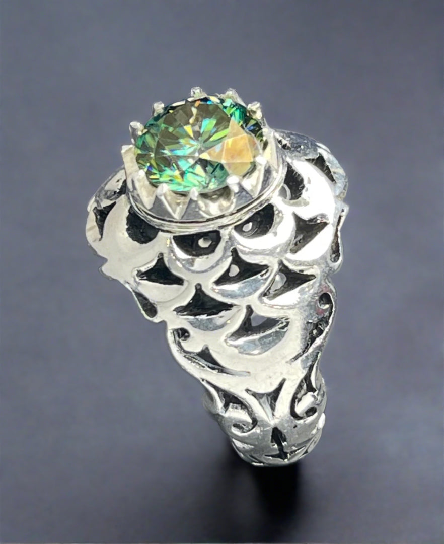 Moissanite Ring