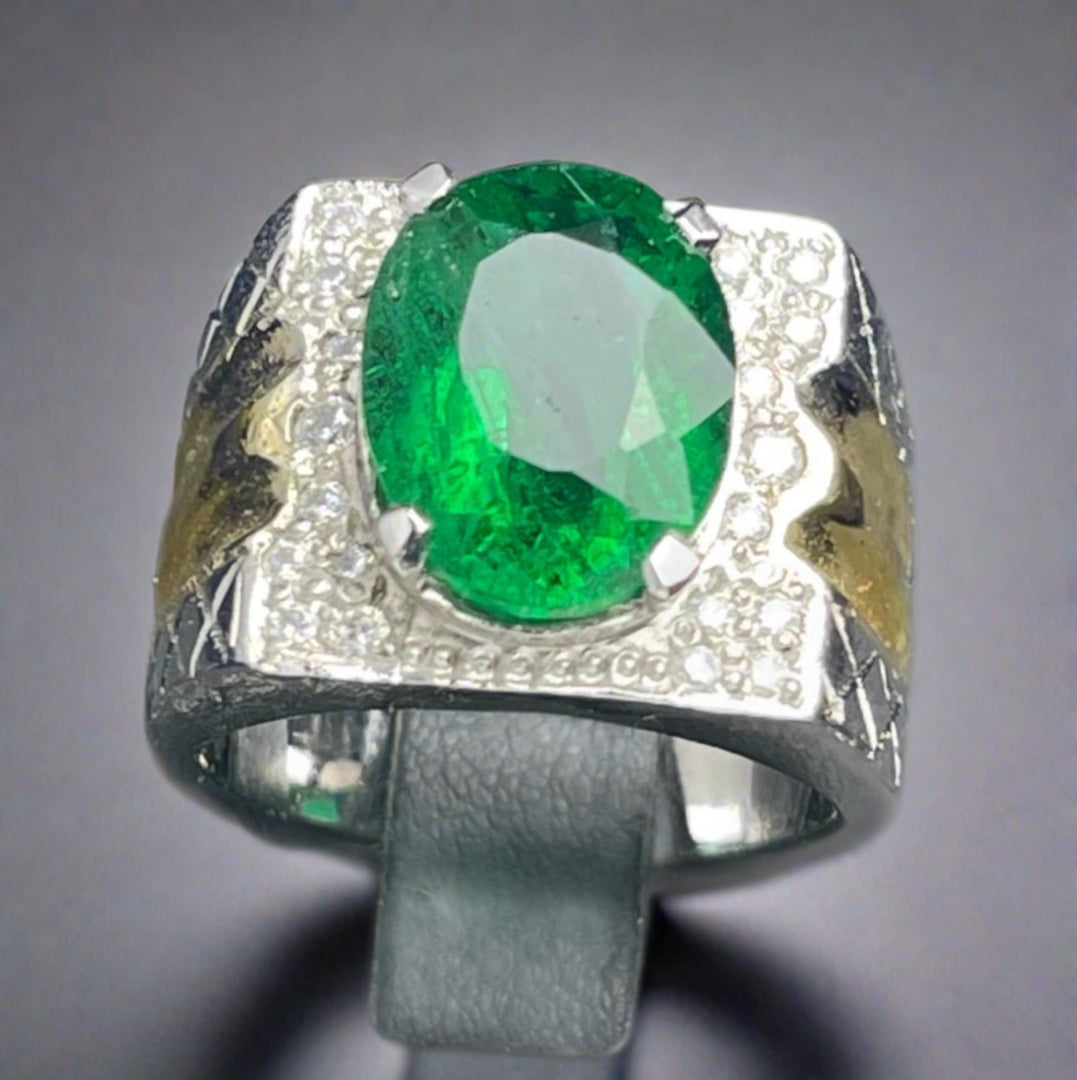 Brazilian Emerald Ring