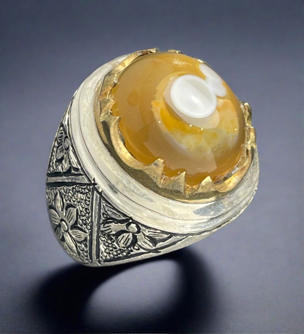 Indian Agate Ring