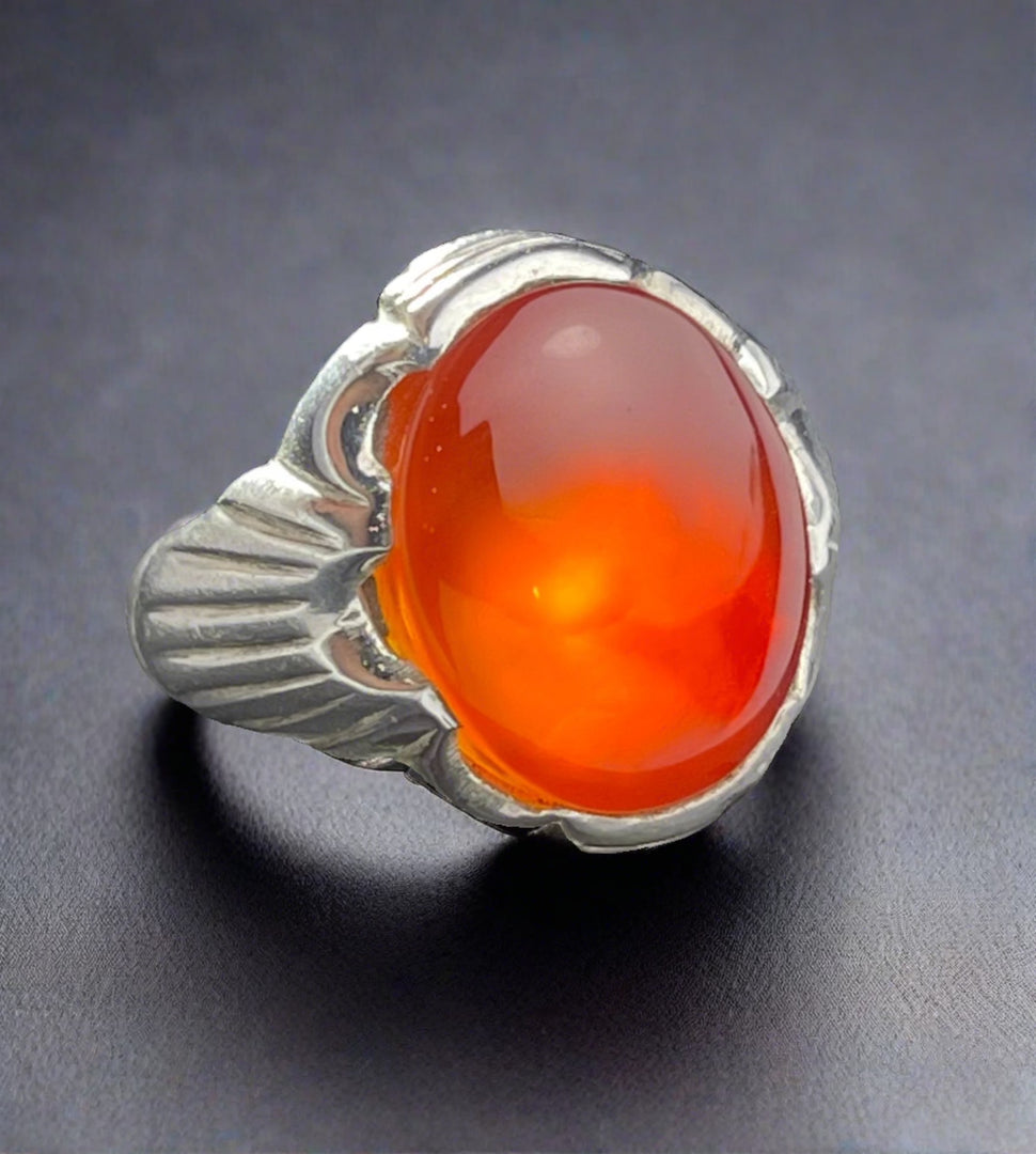 Red Yemeni Agate
