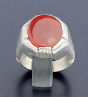 Red Yemeni Agate