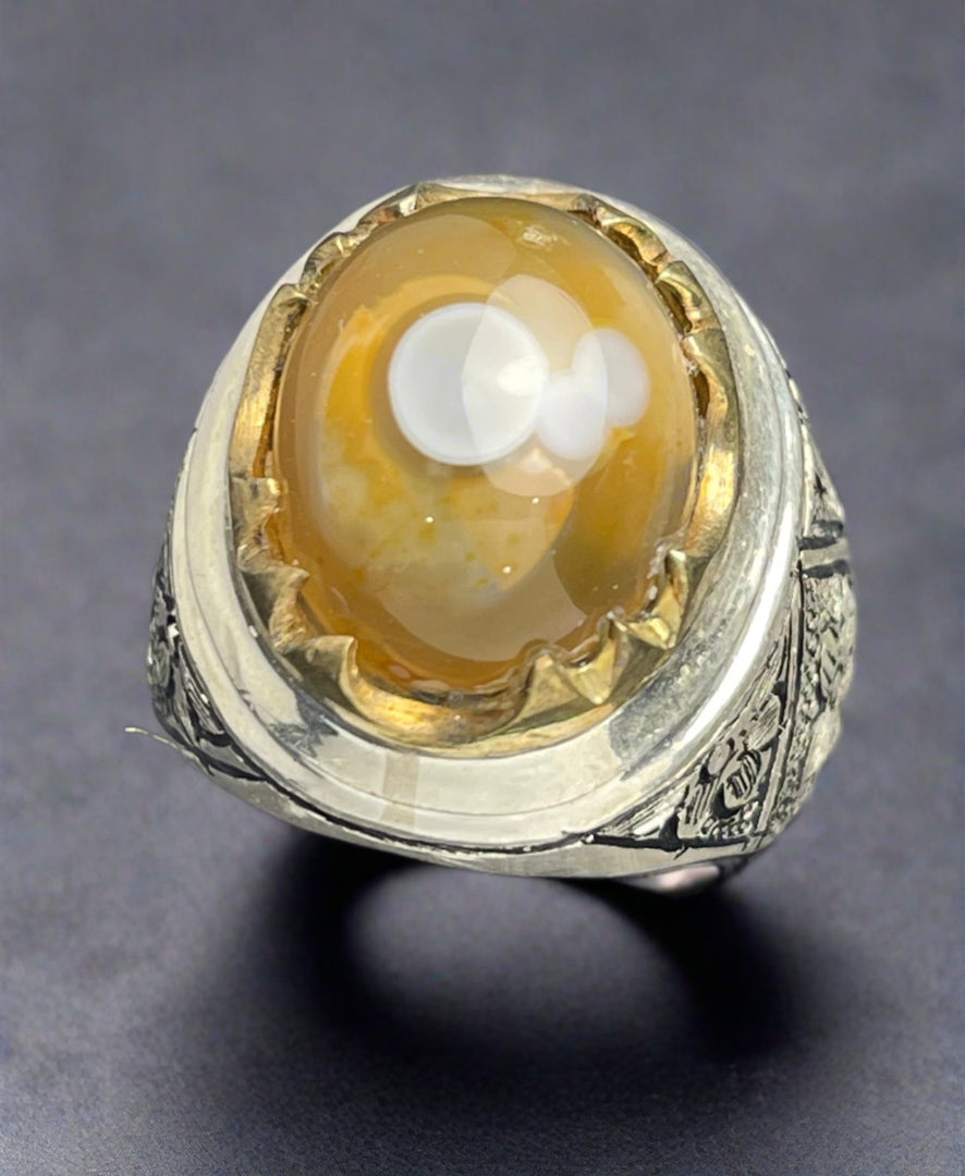 Indian Agate Ring
