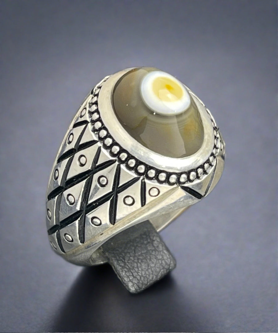 Indian Agate Ring