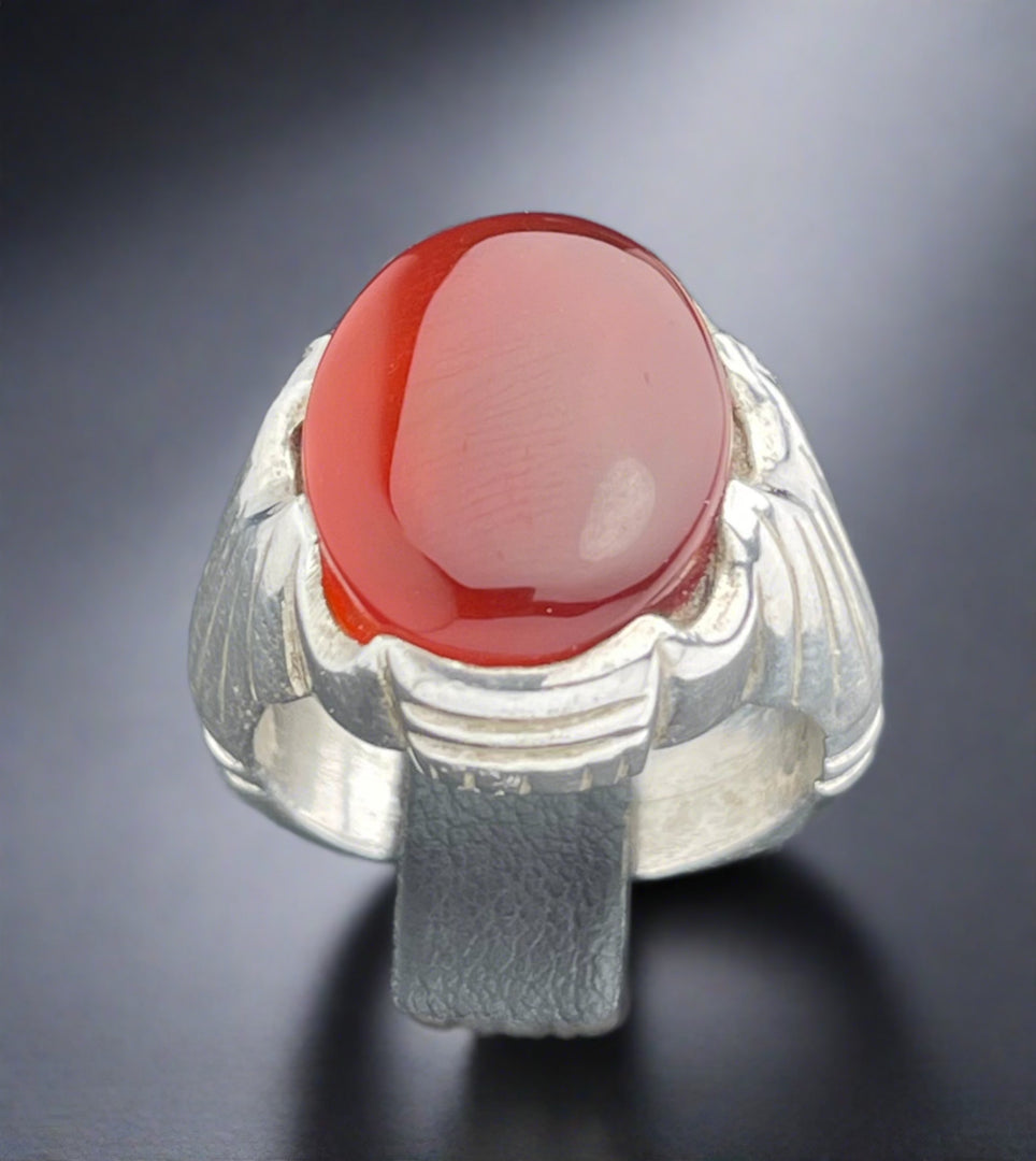 Red Yemeni Agate