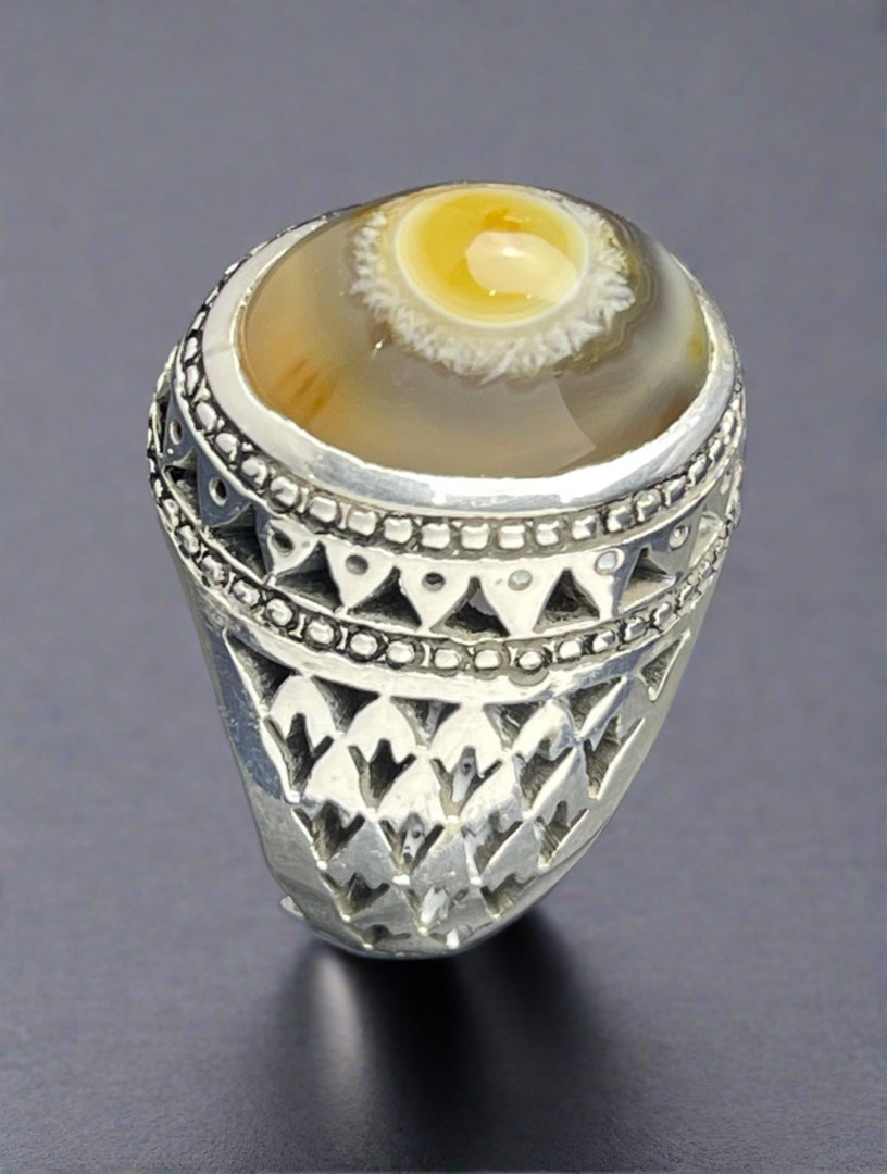 Indian Agate Ring