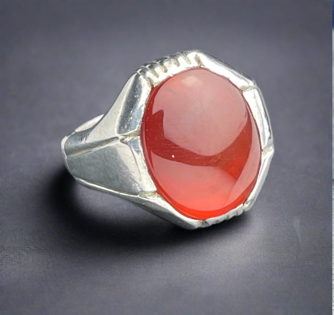 Red Yemeni Agate