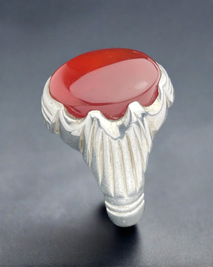Red Yemeni Agate