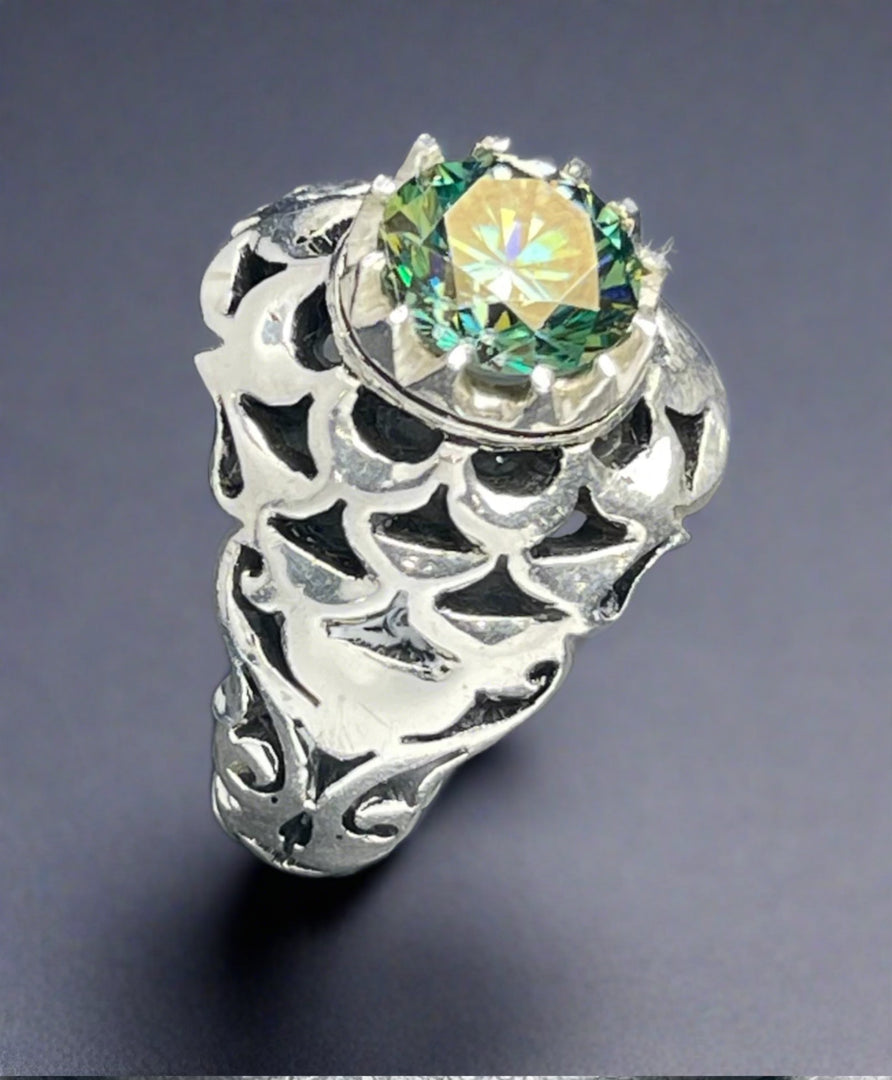 Moissanite Ring