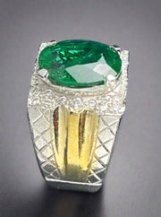 Brazilian Emerald Ring
