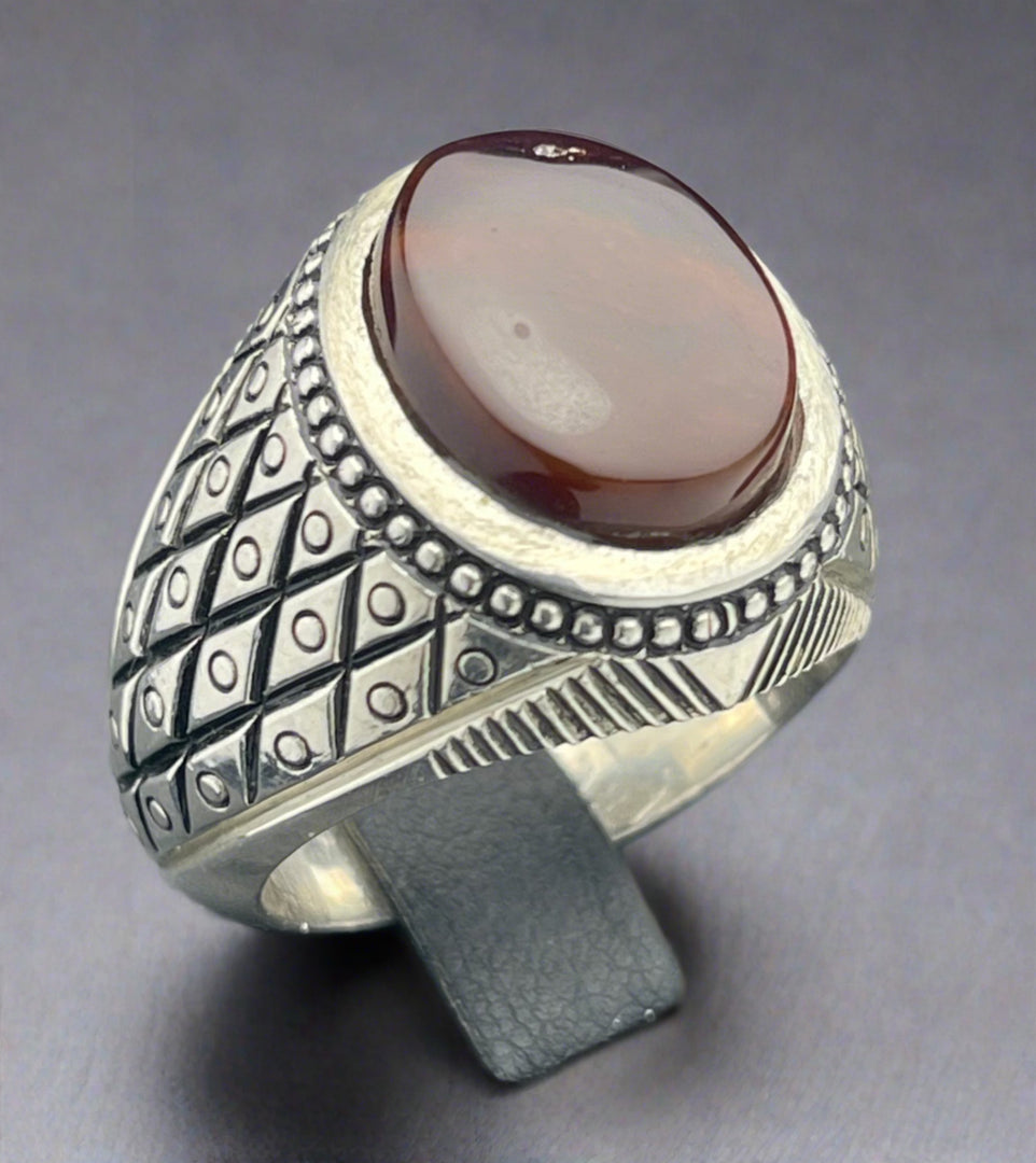 Cherry Red Yemeni Agate